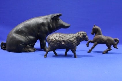 Cast Iron Animal Still Banks