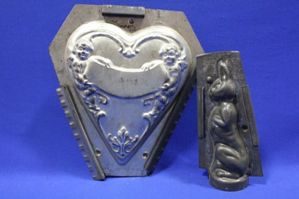 Rare Eppelsheimer Valentine Candy Mold & Other