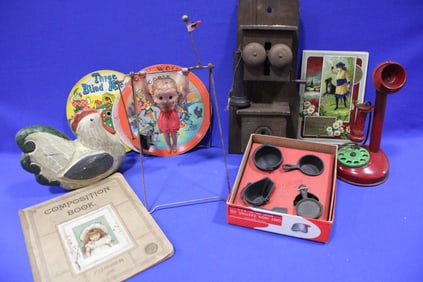 Antique Toys Includes 19th C - Early 20th C