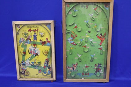 Poosh-M-Up Pinball Games