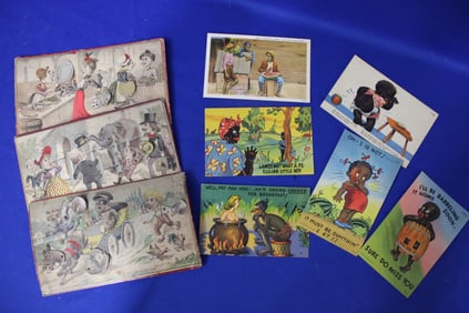 Black Americana Postcards & Mechanical Cards