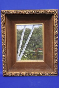 G. Von Trier Painting Oil on Board