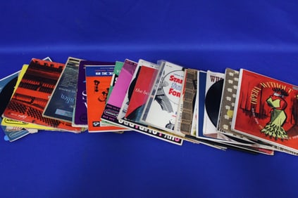 Apx 27 45 Records Many with Cardboard Sleeves