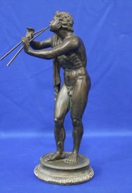 Pan Playing Flute Sculpture / Figure