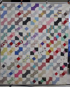 Bow Tie Feed Sack Quilt