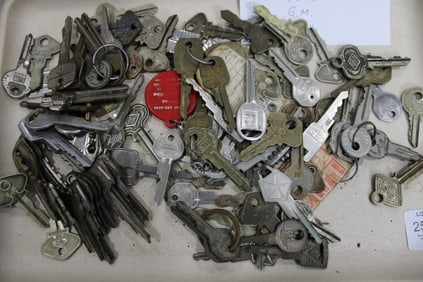 Lot of Antique Car Keys