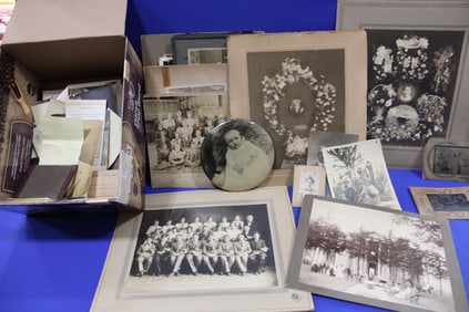 Large Group of Oversized Photo Cabinet Cards