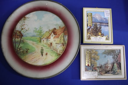 Advertising Thermometers & Flue Cover