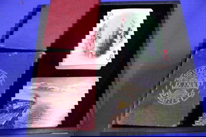 1943 SP Southern Pacific Lines RR Playing Cards