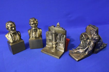 PM Co Bookends - Lincoln, Young Cowboy, Others