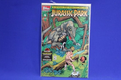 1993 No. 1 Jurassic Park Comic Book Unopened