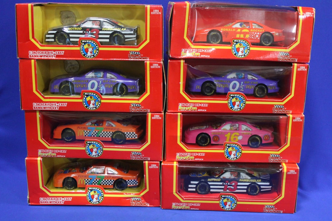 1994 McDonald's Racing Cars NOS w/Boxes (1 of 1)