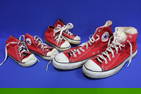 3 Pr 1980s Converse Chuck Taylor Shoes Dad & Sons