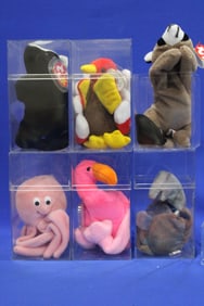 NOS Vintage 1990s Encased Beanie Babies