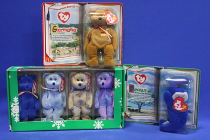 Boxed Official Club Ty Teenie Beanie Babies & More