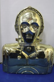 1983 Kenner Star Wars C-3PO SILVER Storage Case