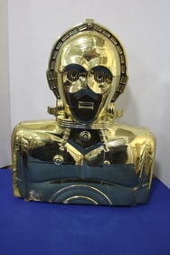 1983 Kenner Star Wars C-3PO GOLD Storage Case