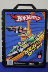 1990s Hot Wheels Black Built For Speed 48 Case