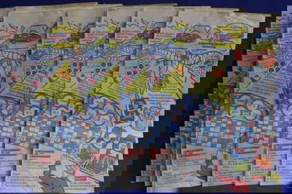 1993 McDonald's Happy Meals Bags Total of 12