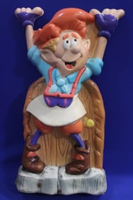 Styrofoam Store Displays Kuebler Cookie Elf