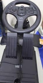 Nintendo SV-380 InterAct  Racing Wheel and Pedals