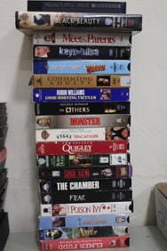 1980-90s Lot of 19  VCR Movies
