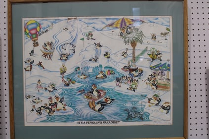 It’s a Penguin's Paradise Cartoon Stephen Gardner