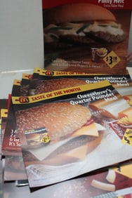 32 McDonald's / Coca-Cola Restaurant Display Signs