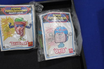 1992 McDonald's Food Fundamentals Toys NOS