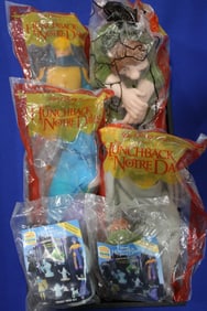 Burger King 1996 Hunchback Set 4 Pc. NOS, Sealed