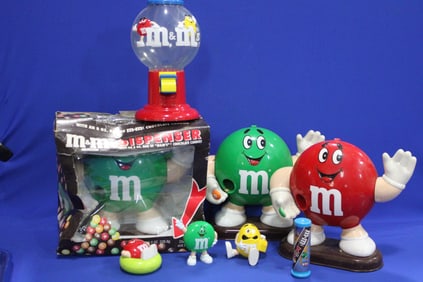 1991-93 M & Ms Candy Dispensers