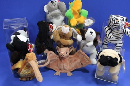 1995-1997 Ty Beanie Babies in Plastic Cases 10