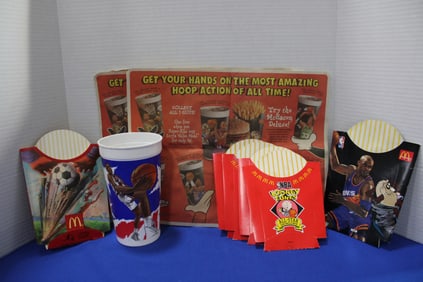 1994 McDonald's NBA Basketball Promotional Items