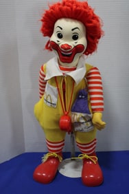 1978 Ronald McDonald Whistle Blowing Stuffed Doll
