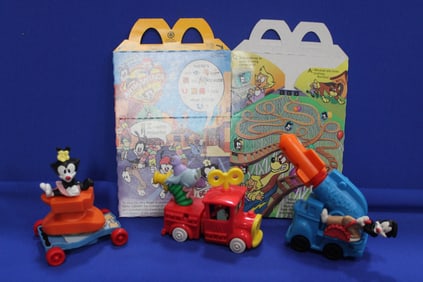1994 McDonald's Animaniacs Stretchers & Box