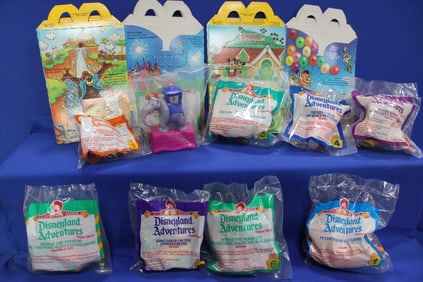 1994 McDonald's Disneyland Adventures Set +Boxes