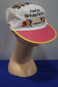 1994 I Had My Birthday Party at McDonalds Hat NOS