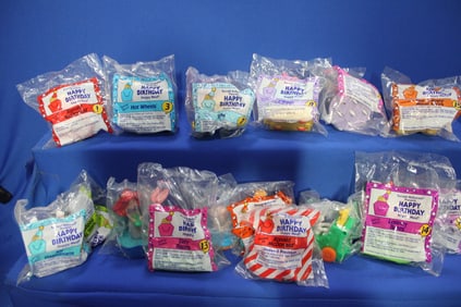 1994 McDonald's Birthday Party Toys Complete Set