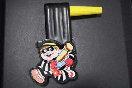 1996 McDonald's Hamburglar Halloween Noisemaker