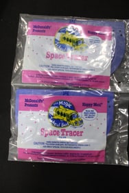 1994 McDonald's The Magic School Bus Space Tracer Rulers - NOS