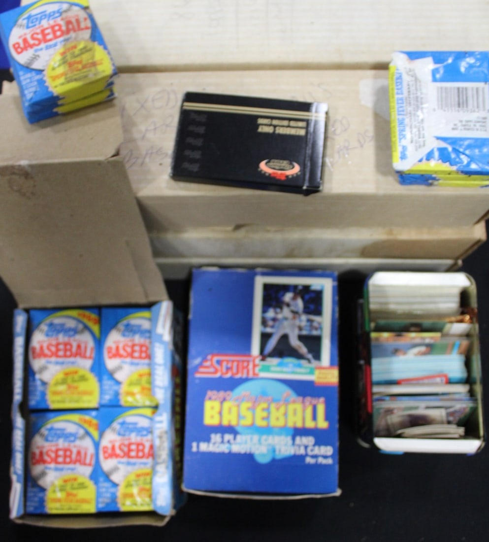 Group of 1980-90s Baseball  Cards & Misc (1 of 1)