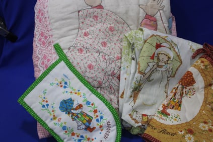 Holly Hobbie Twin Size Ruffled Bedspread & More