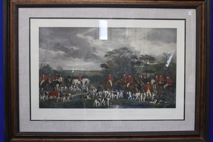Oversize Sir Sutton w/the Quorn Hunt Print
