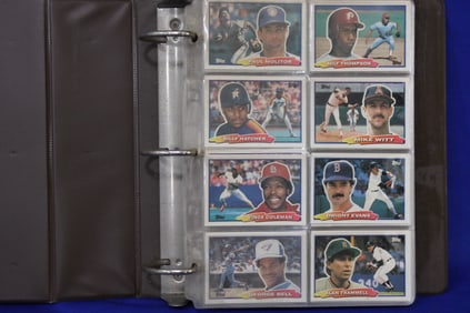 1988 Set Topps Baseball Cards 1-264 Lacking #7
