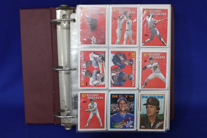 1988 Topps Baseball Cards 1-792