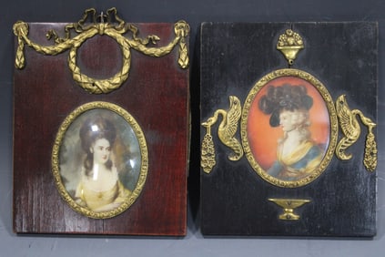 1776 to Early 1800s Miniature Portraits