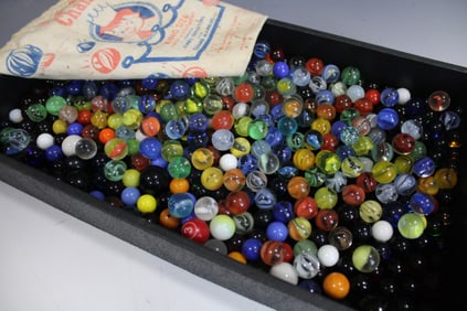 Glass Marbles, Mostly Catseyes
