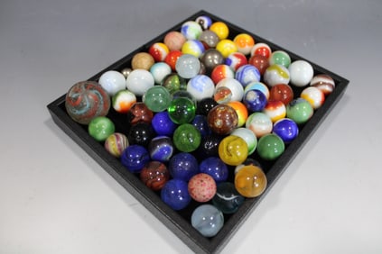 Larger Size Marbles, Agate & Glass