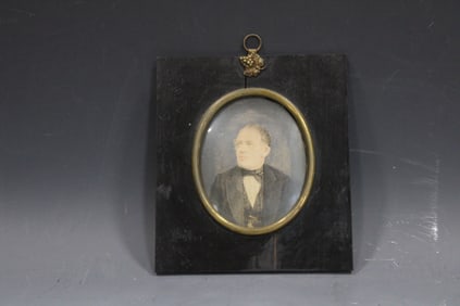 1819 Identified Gentleman Miniature Portrait