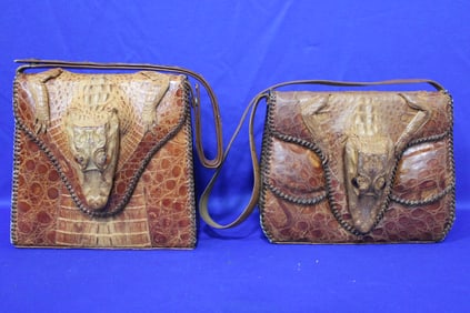 1950s Alligator Purses